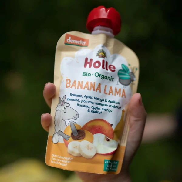 Banana Lama Pouche and Hand