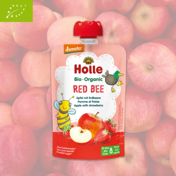 Holle Red Bee Organic Fruit Pouch