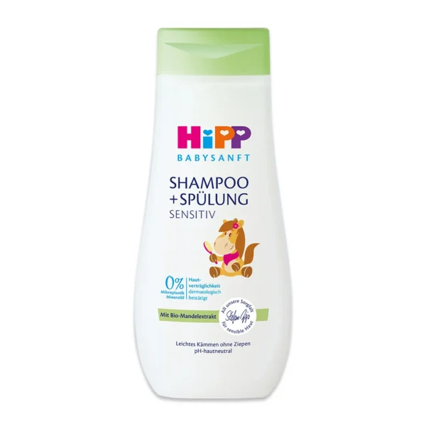 HiPP Sensitive Baby Shampoo & Conditioner Front