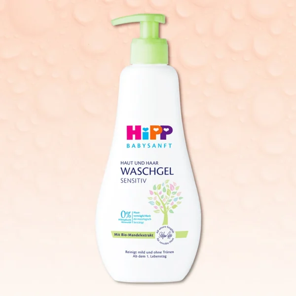 What's so good about HiPP Sensitive Baby Body & Hair Wash - Value Family Pack?