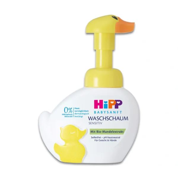 HiPP Sensitive Baby Foaming Face & Hands Wash front