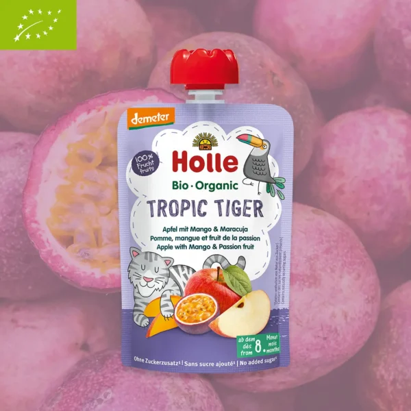 Holle Tropic Tiger Organic Fruit Pouches Picture