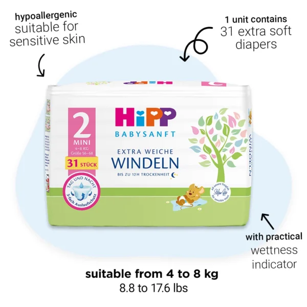 Benefits of Hipp Diapers Size 2