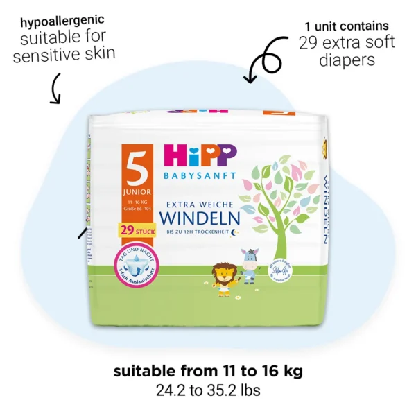 HiPP Diaper Size 5 Explained