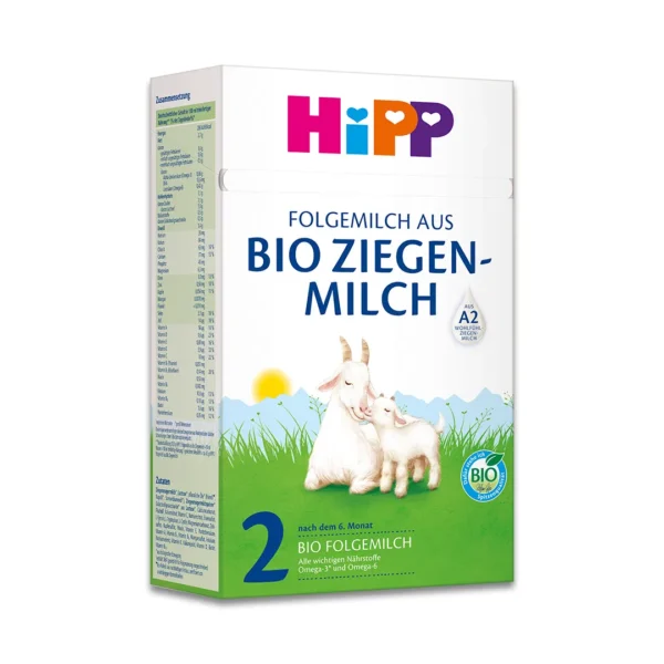 HiPP Goat Milk Stage 2 White Background